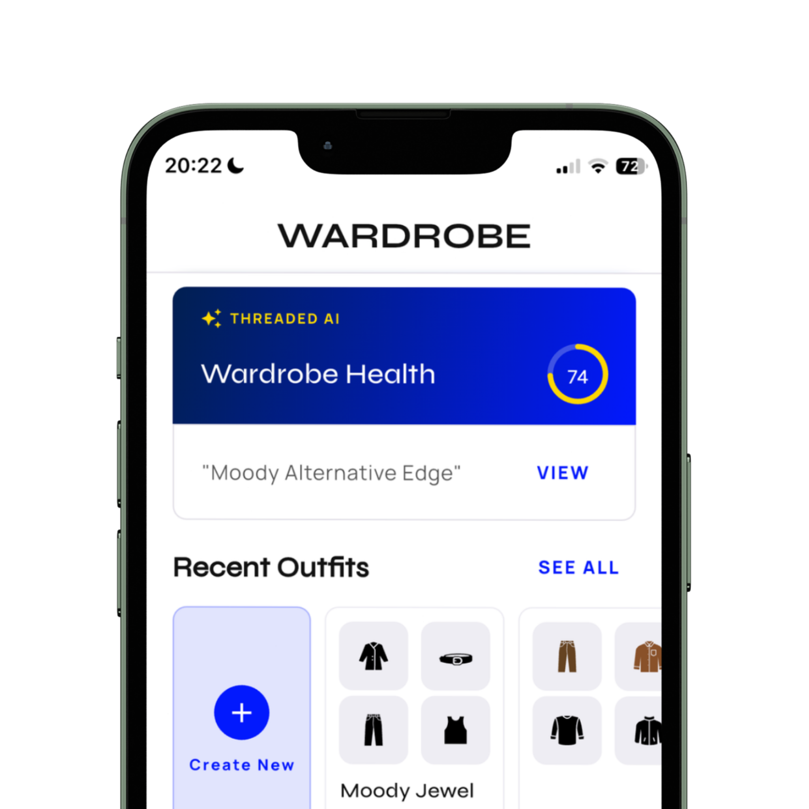 Digital wardrobe preview